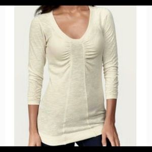 Cabi long sleeve t shirt oatmeal Size M